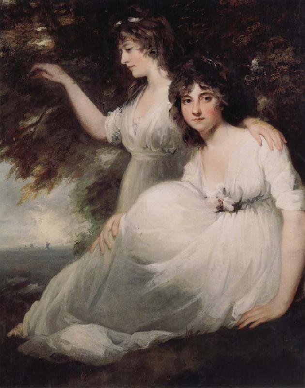 John Hoppner The Ladies Sarah and Catherine Bligh oil painting image
